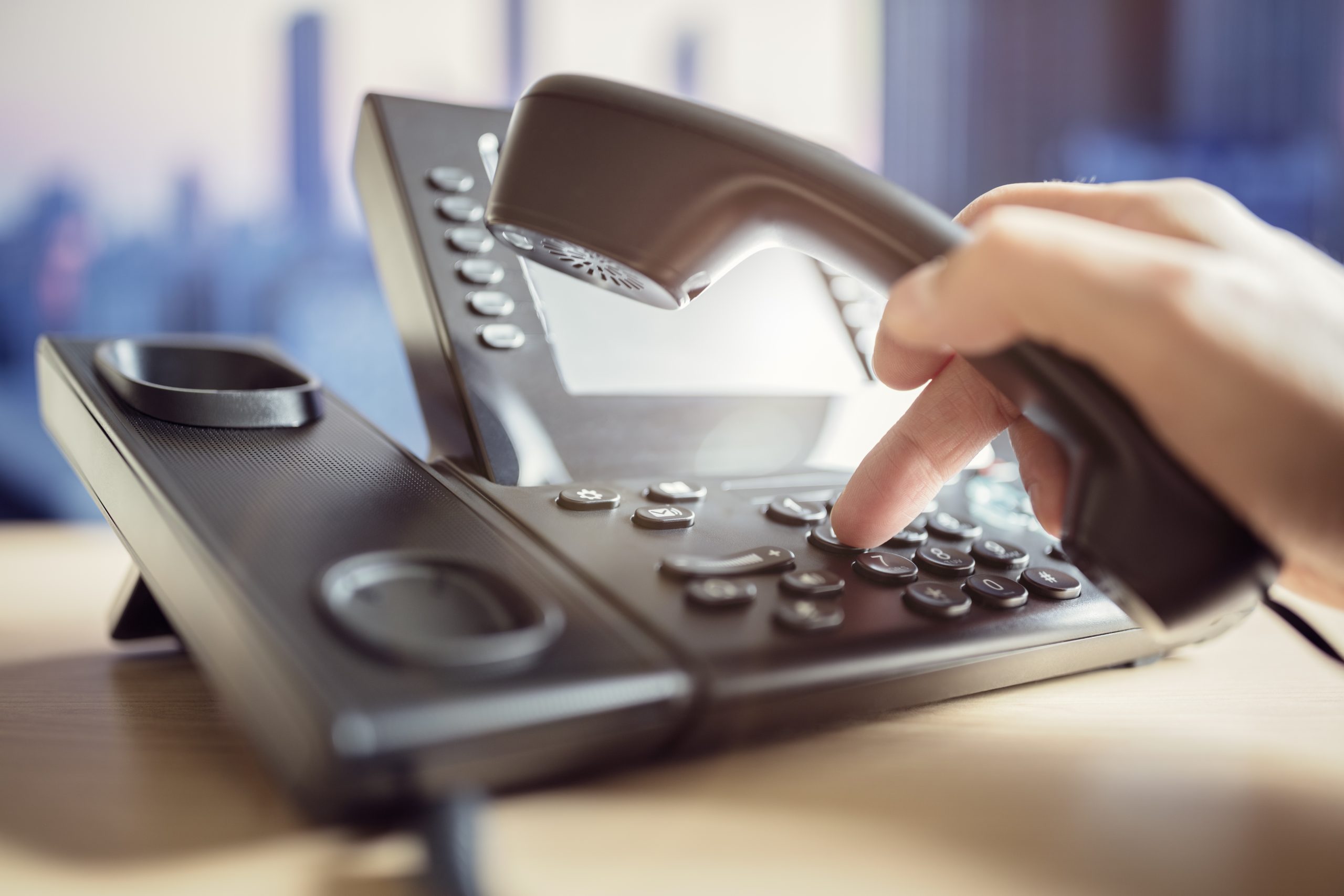 Dialing telephone keypad
